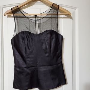 🌲 White Black House black blouse